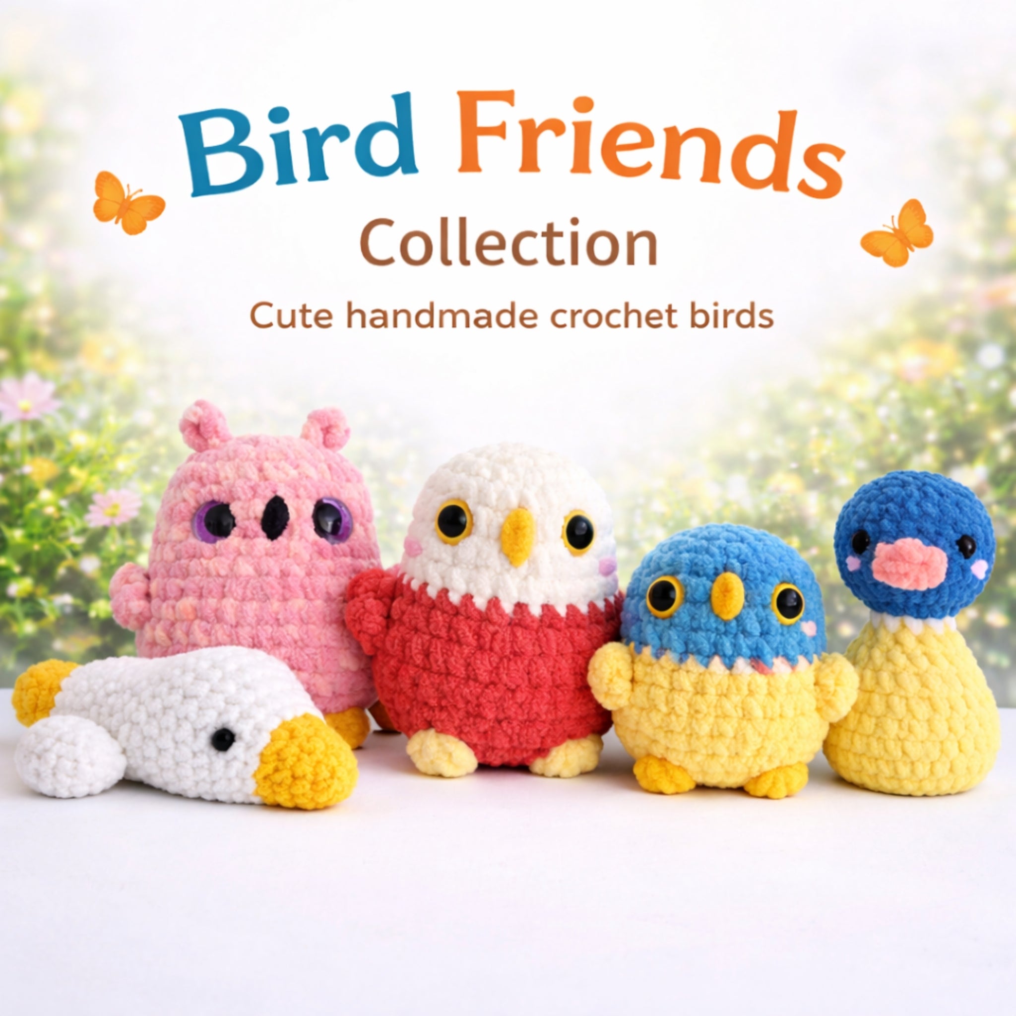 Crochet Bird Plush