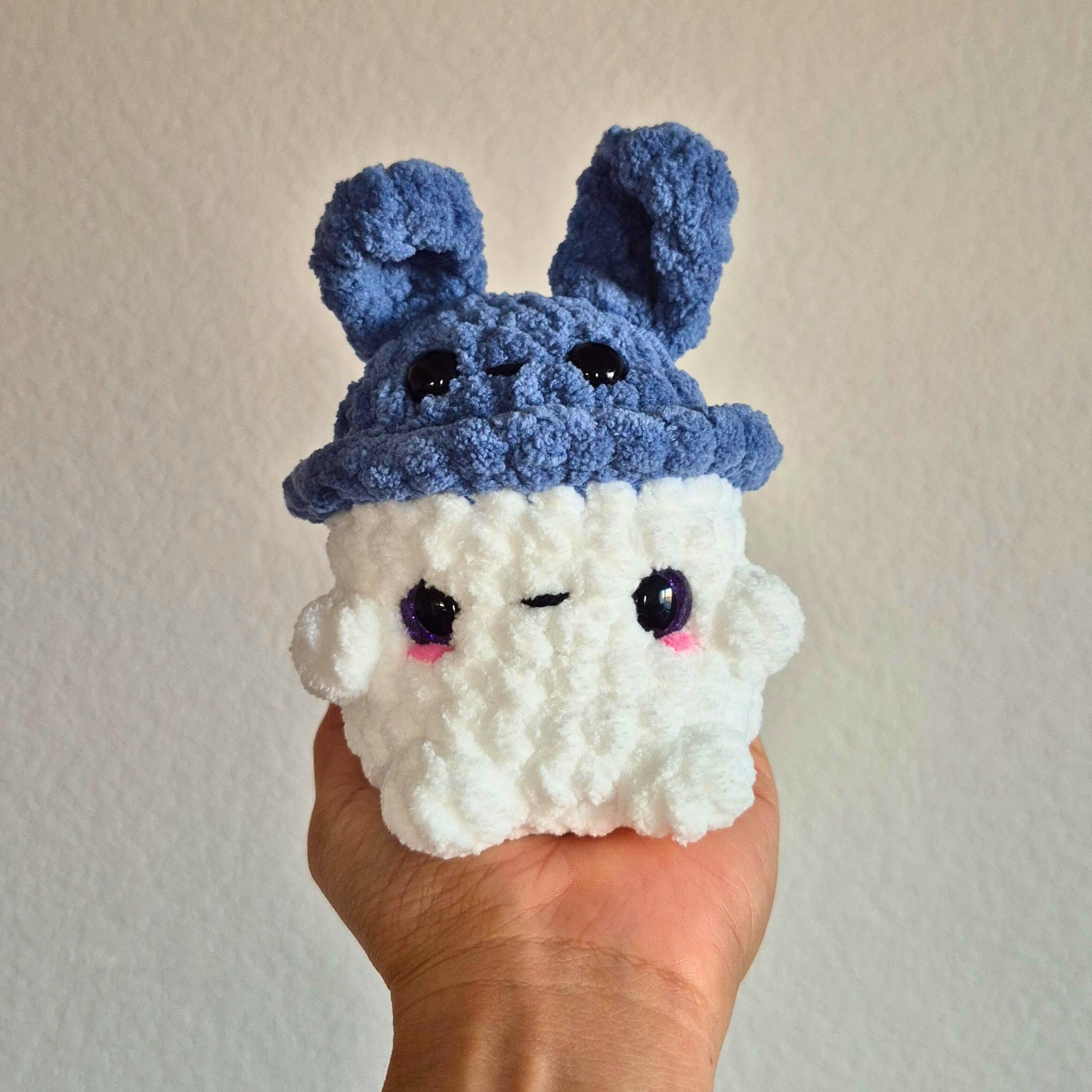 Crochet Bunny, Bear and Classic Mushroom Plush