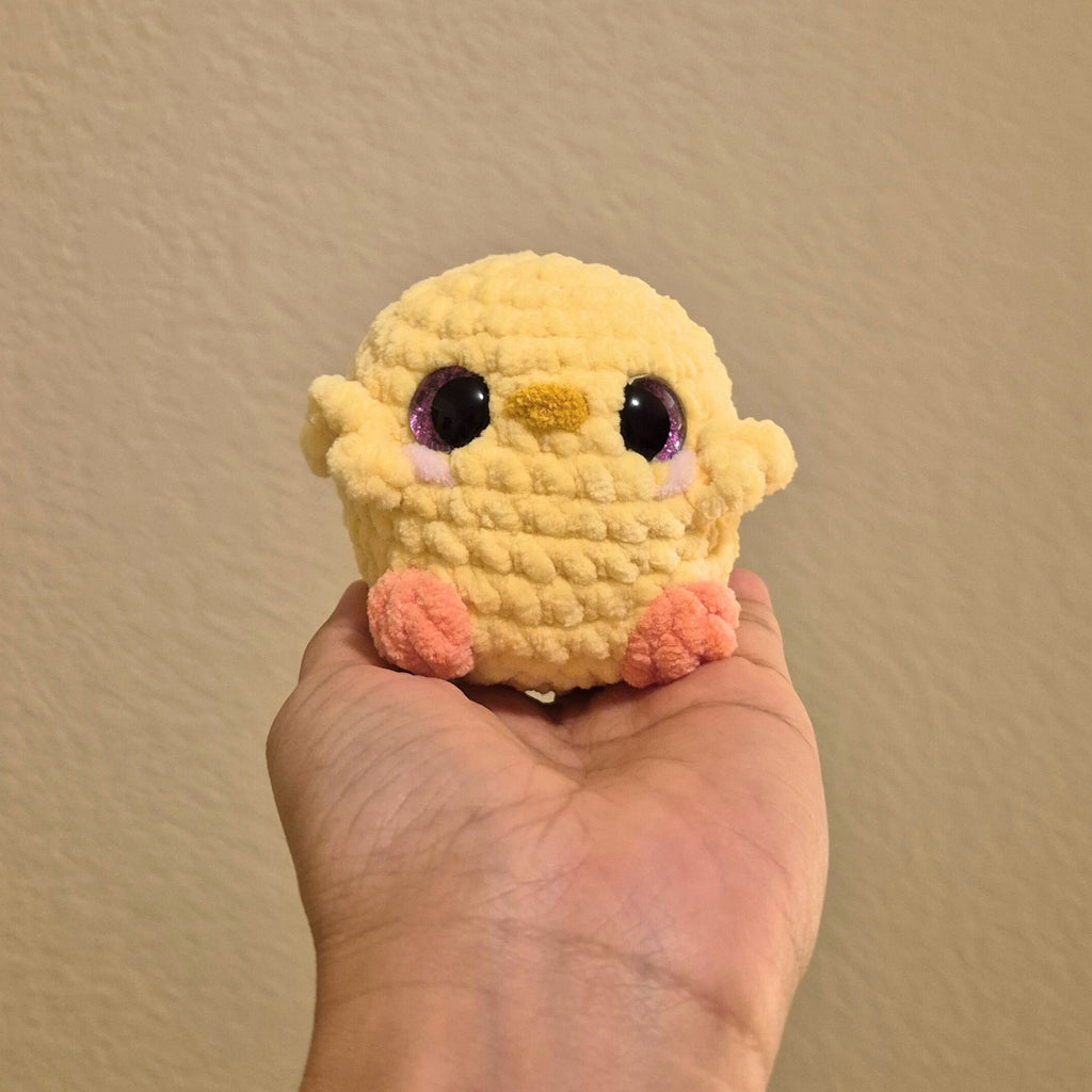 Crochet Baby Chick Plush