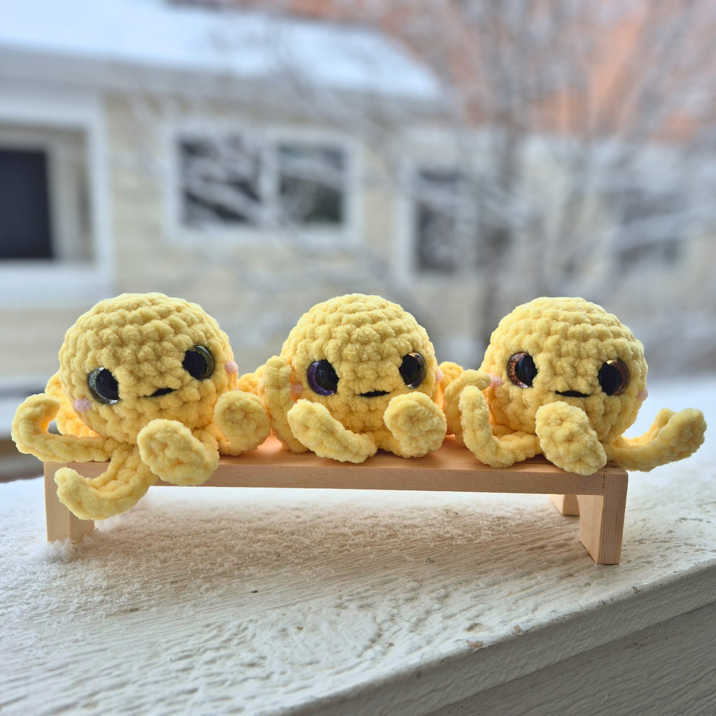 Mini Crochet Octopus