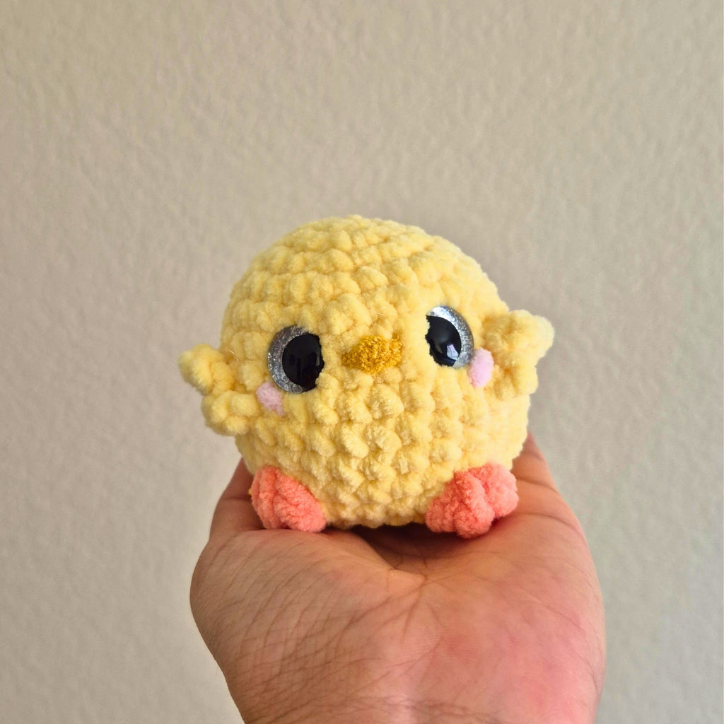 Crochet Baby Chick Plush