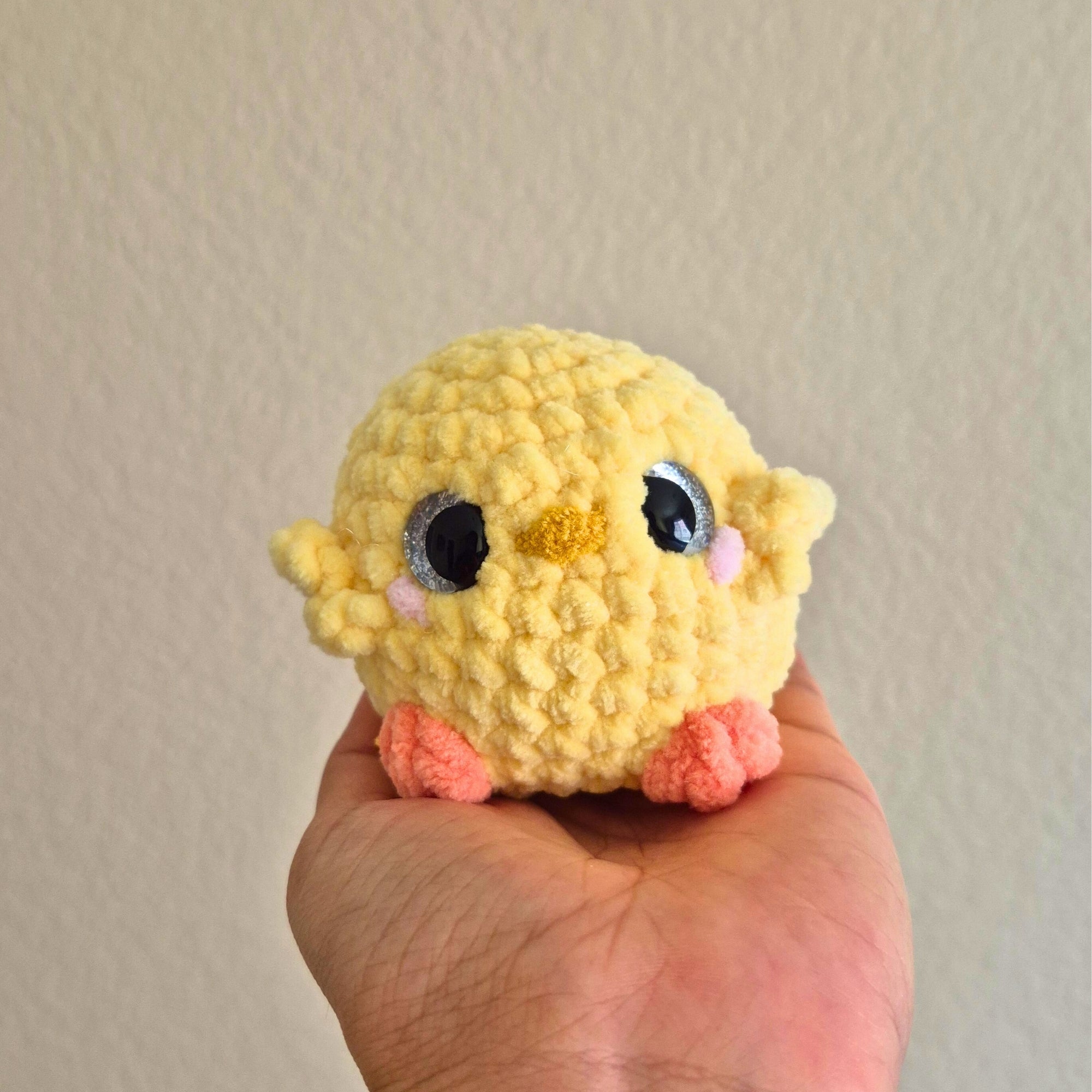 Crochet Baby Chick Plush