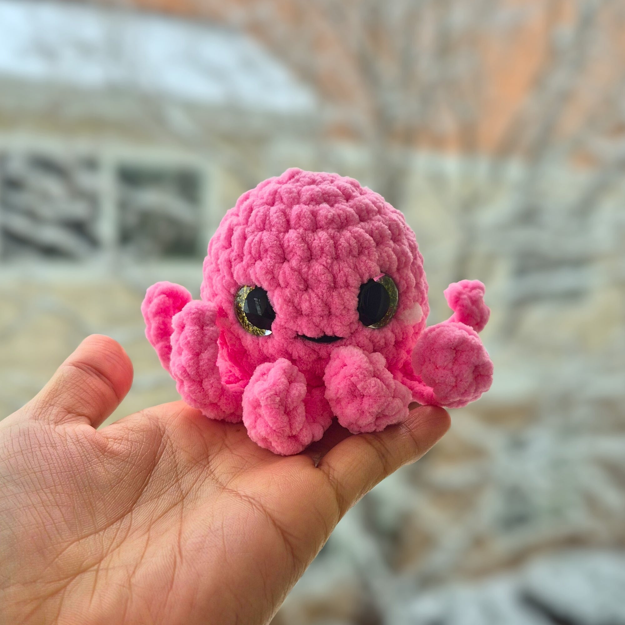 Mini Crochet Octopus