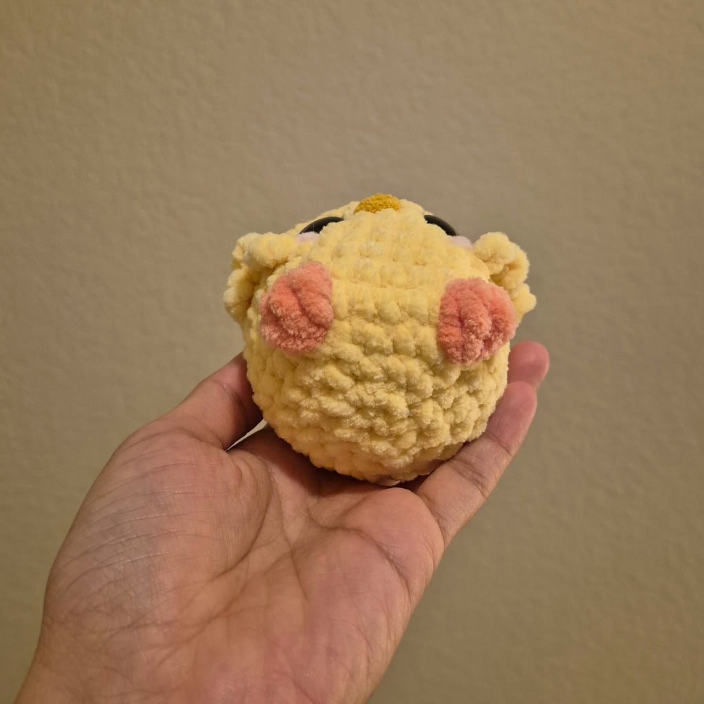 Crochet Baby Chick Plush