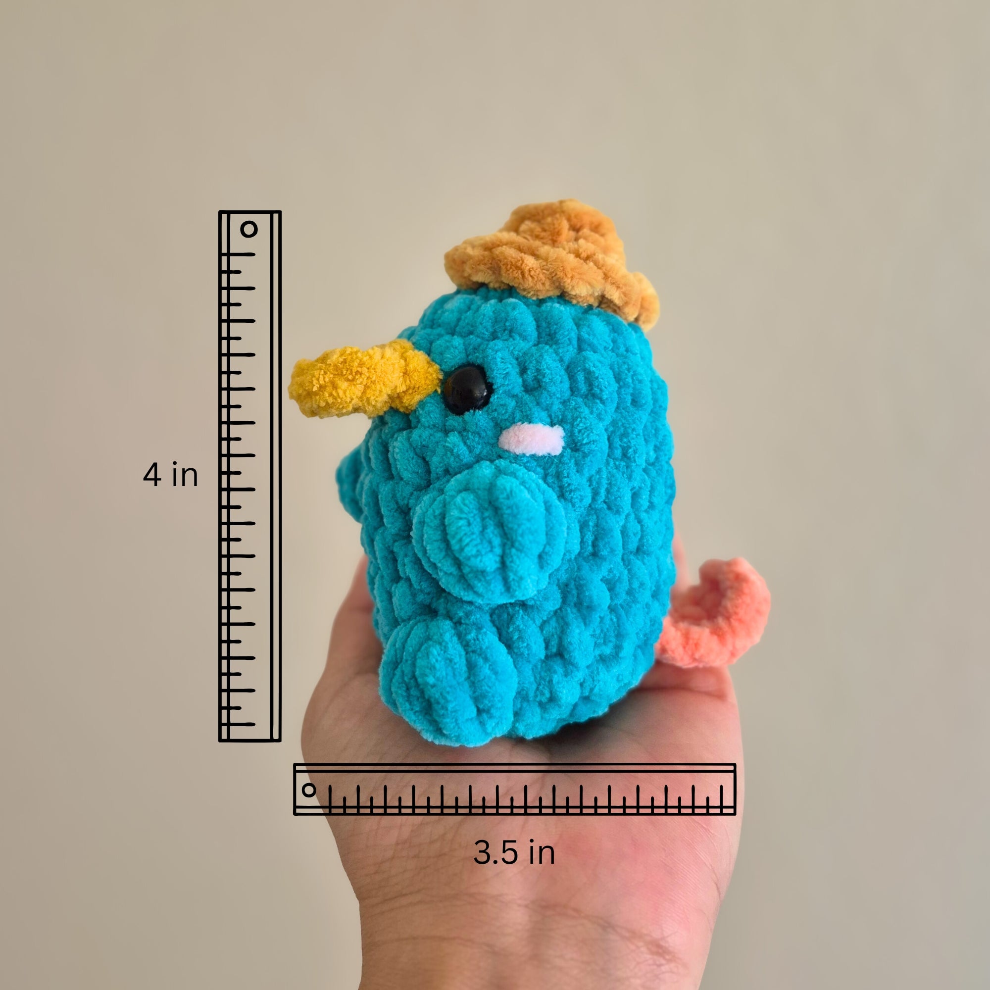 Crochet Baby Platypus Amigurumi