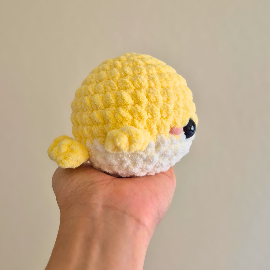 Crochet Baby Whale Amigurumi