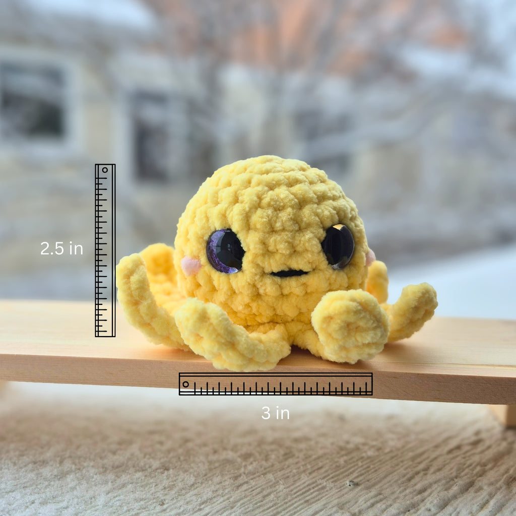 Mini Crochet Octopus