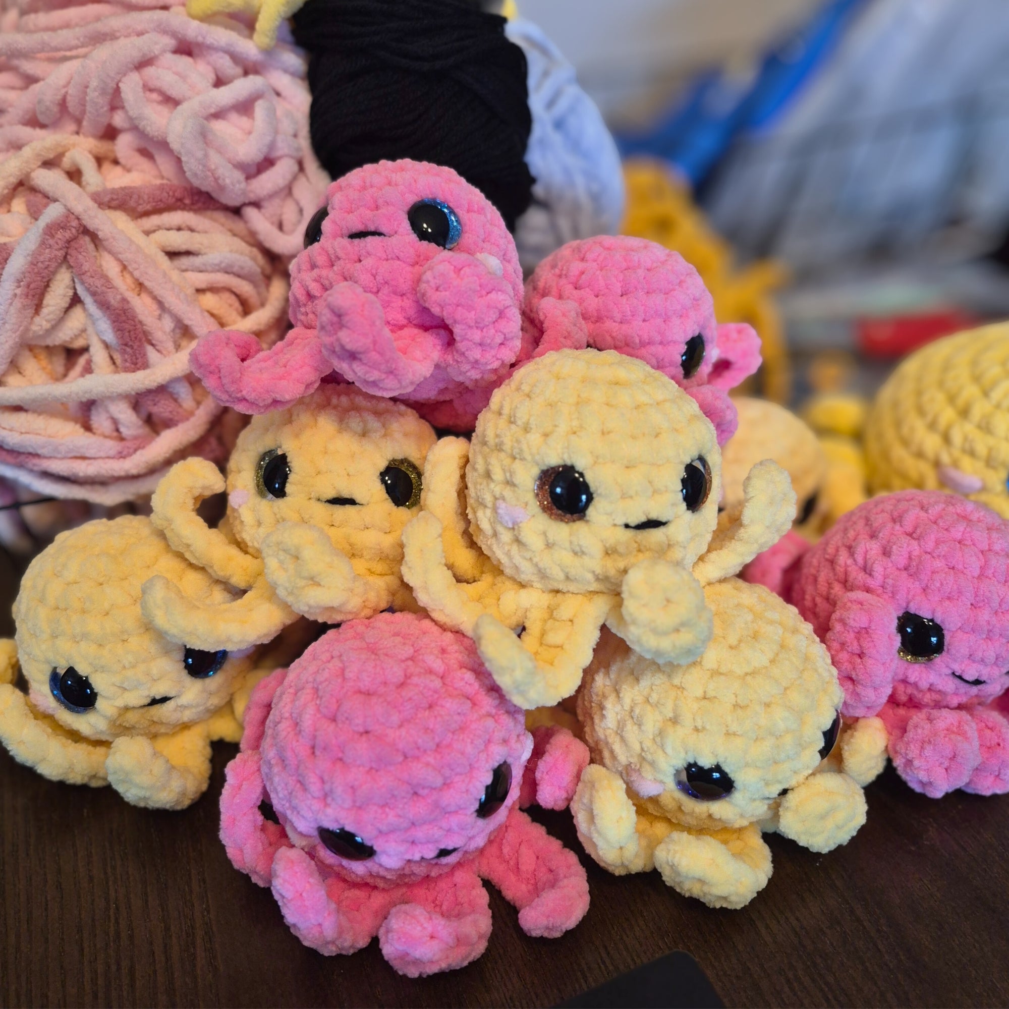 Mini Crochet Octopus