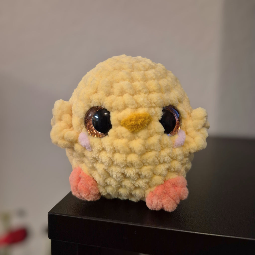 Crochet Baby Chick Plush