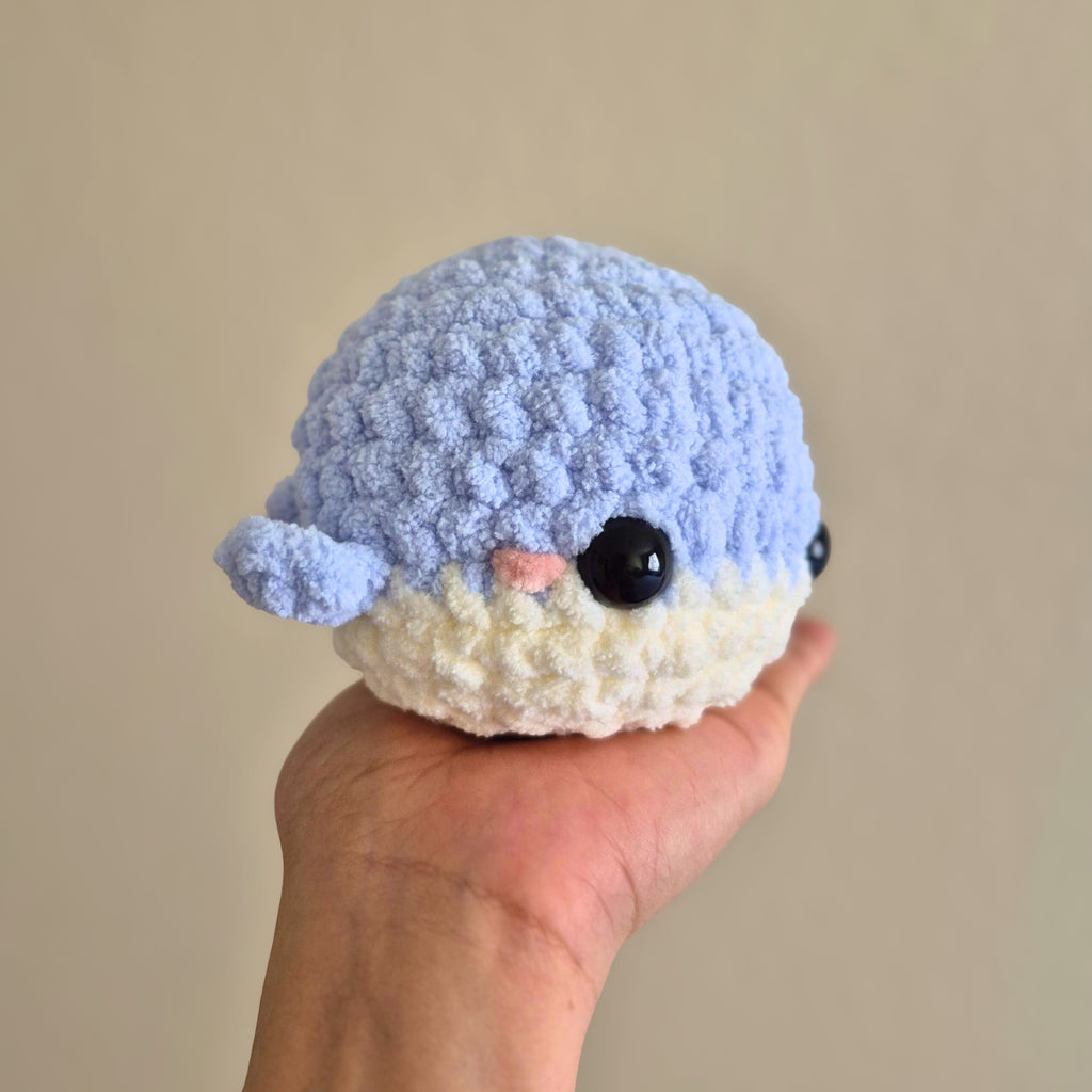 Crochet Baby Whale Amigurumi