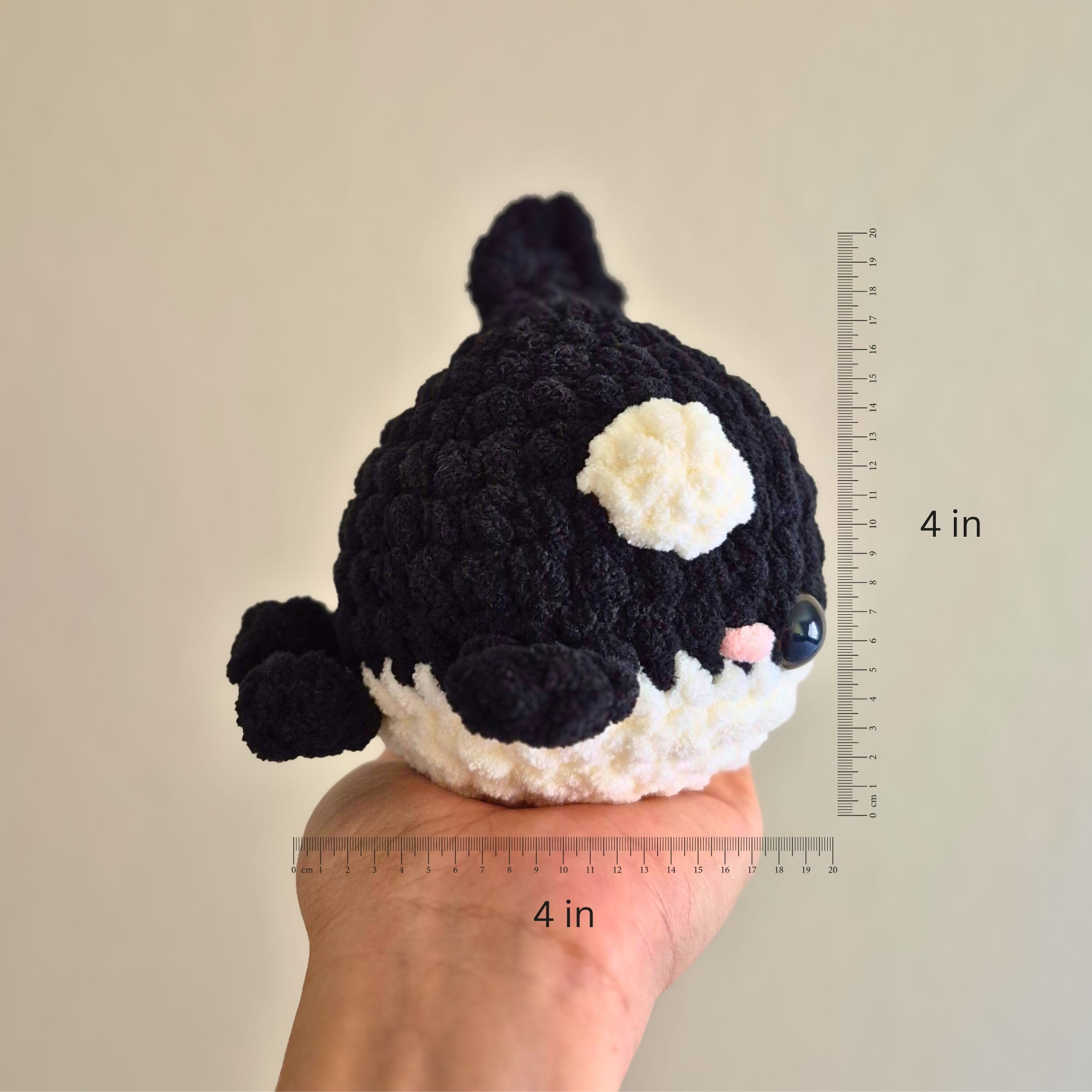 Crochet Baby Whale Amigurumi