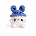 Handmade crochet bunny mushroom plush amigurumi