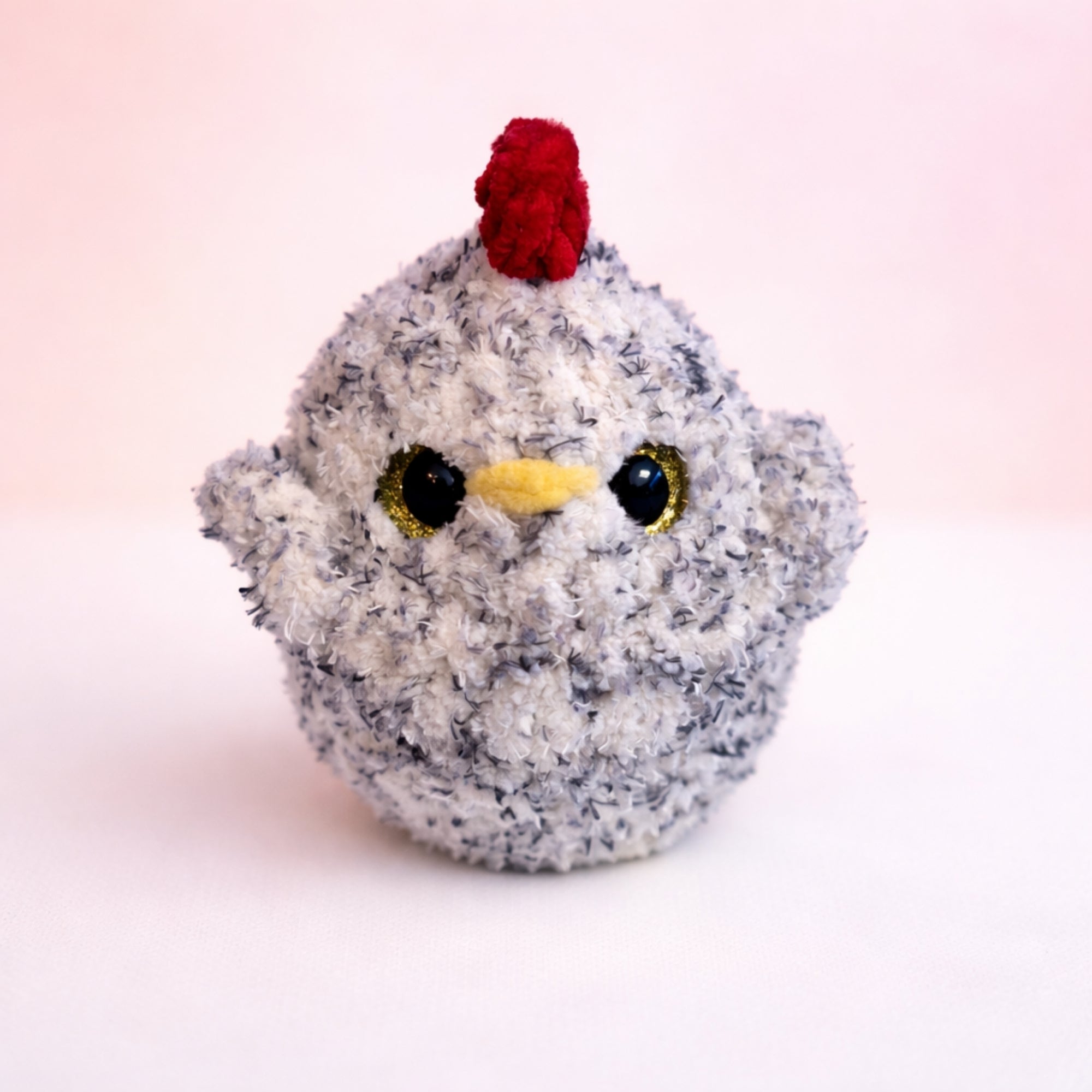 cute crochet chicken plush amigurumi toy