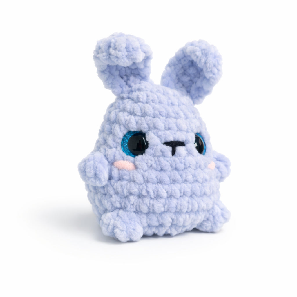 Cute handmade crochet bunny amigurumi plush toy