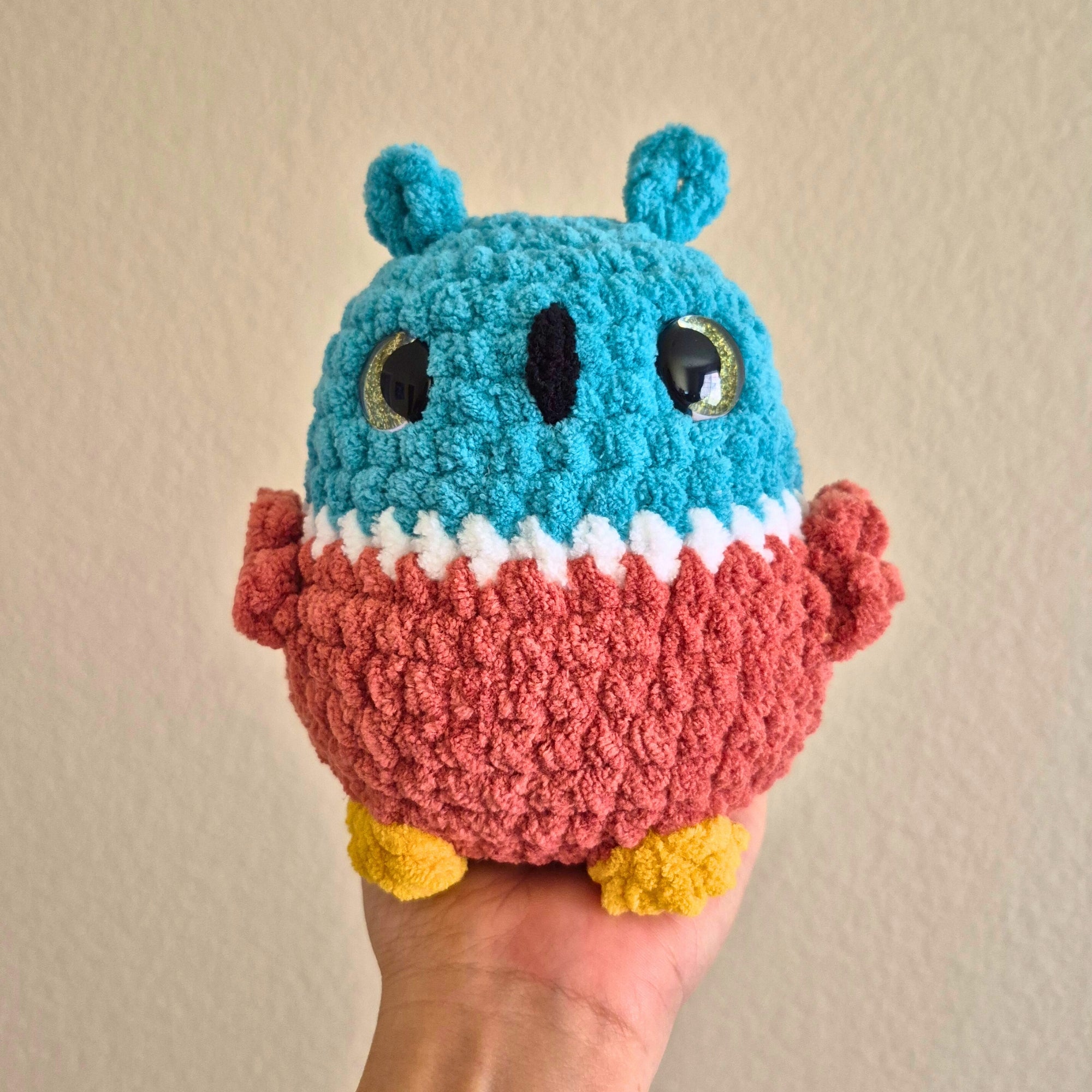 colorful crochet owl amigurumi plush toys