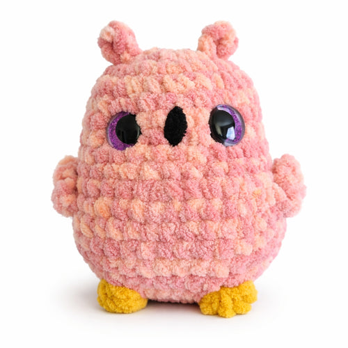 handmade crochet owl amigurumi plush toy