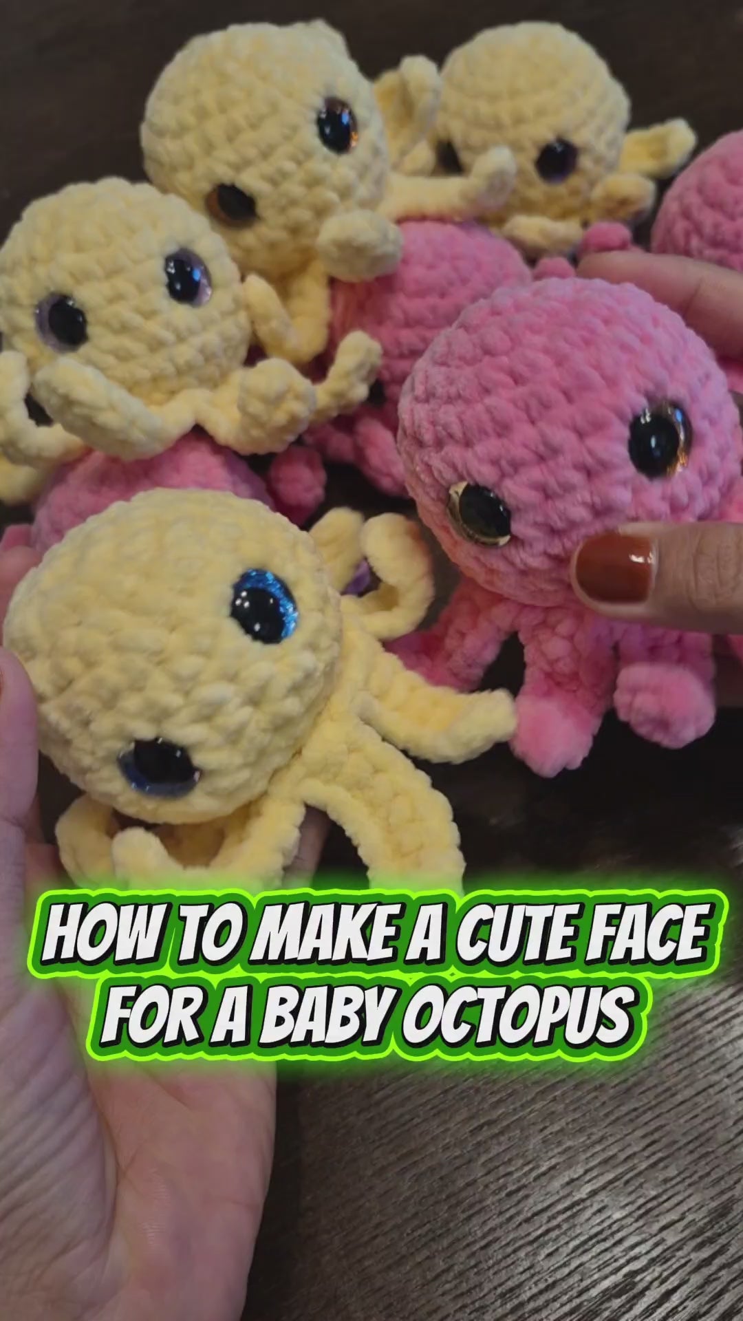 Mini Crochet Octopus